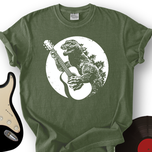 Dinosaur Playing Guitar T-Shirt