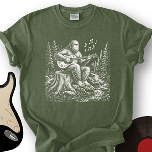 Bigfoot Guitar T-Shirt