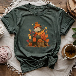 Bear Knitting T-shirt