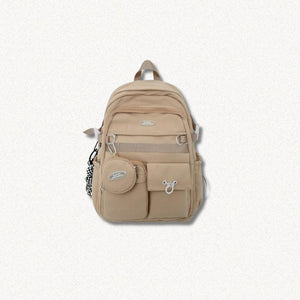 Extra Pockets Casual School Backpack