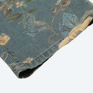 Floral Wide Leg Jeans