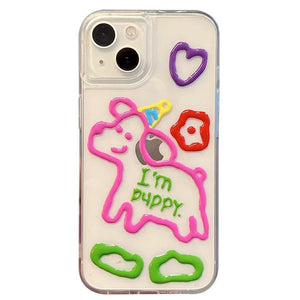 I'm Puppy iPhone Case