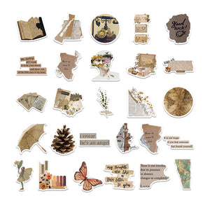 Soft Academia Sticker Pack