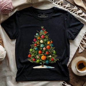 Yarn Christmas Tree T-shirt