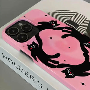 Dancing Cats iPhone Case