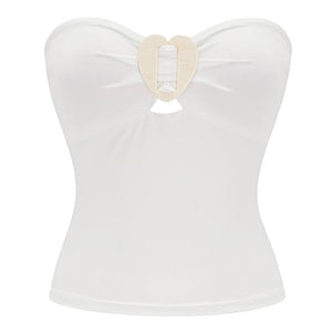 Secret Crush Heart Tube Top