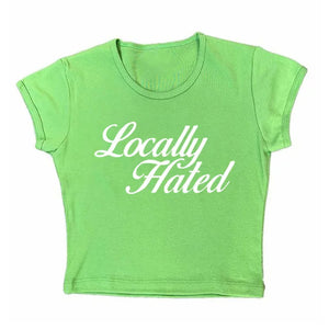 Locally Hated Cropped Tee
