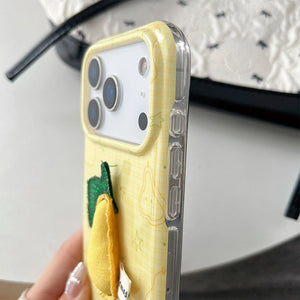 Puffer Pear iPhone Case
