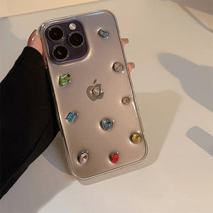 Rhinestone DIY iPhone Case