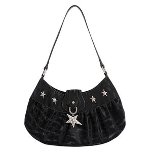 Star Charm Dumpling Shoulder Bag