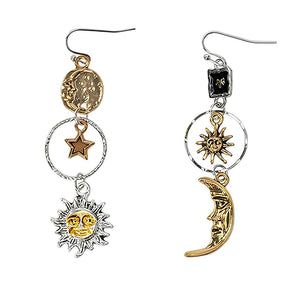 Sun & Moon Aesthetic Earrings