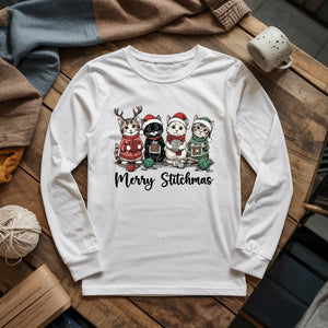 Merry Stitchmas Long Sleeve T-shirt