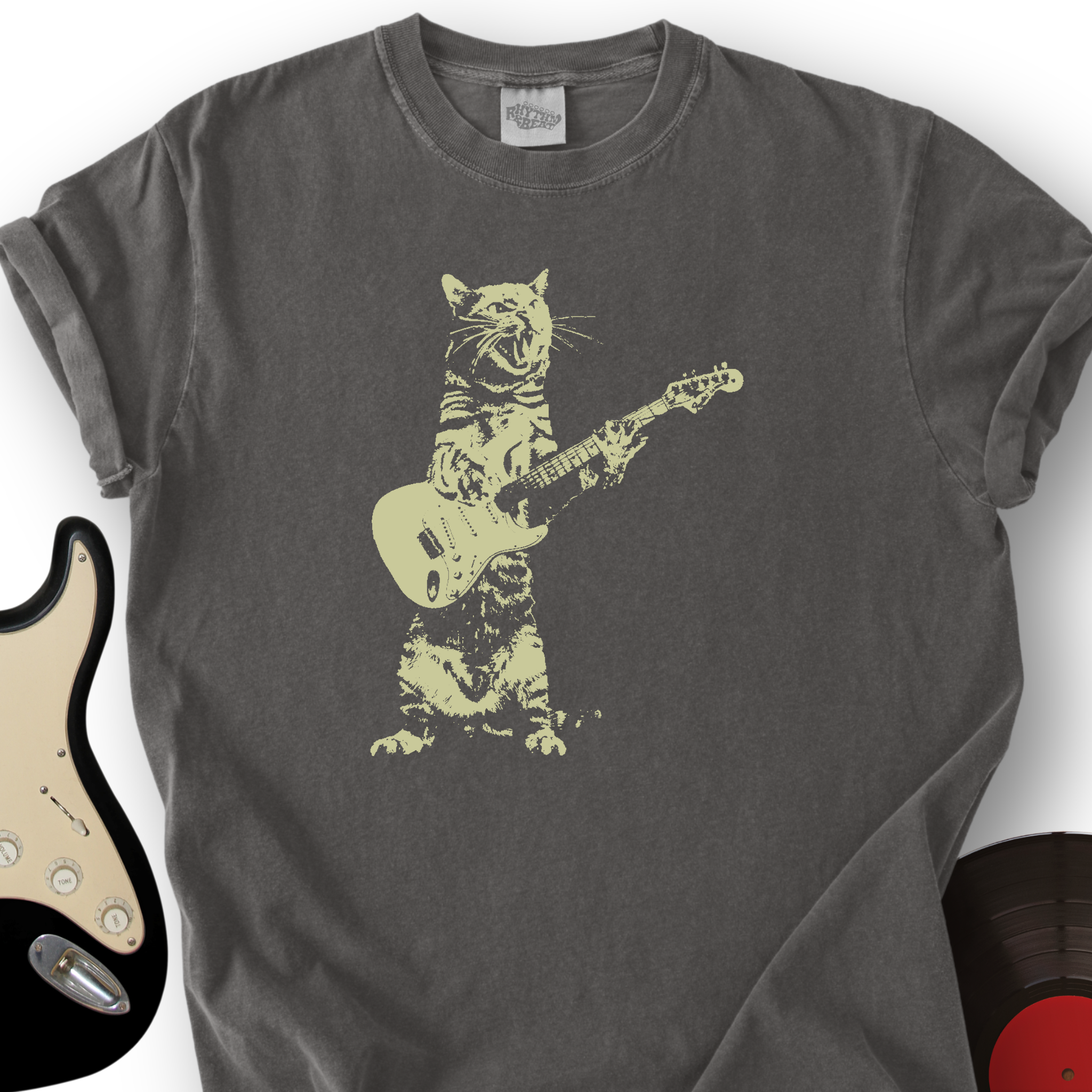 Cat Guitar T-Shirt