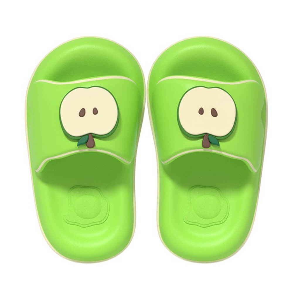 3D Apple Slide Slippers