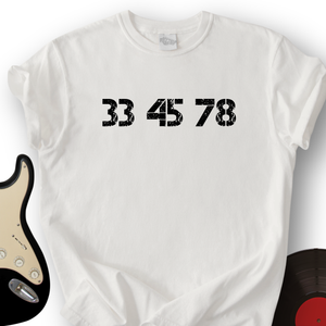 33-45-78 RPM Turntable T-Shirt