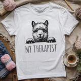 Alpaca Therapist T-shirt