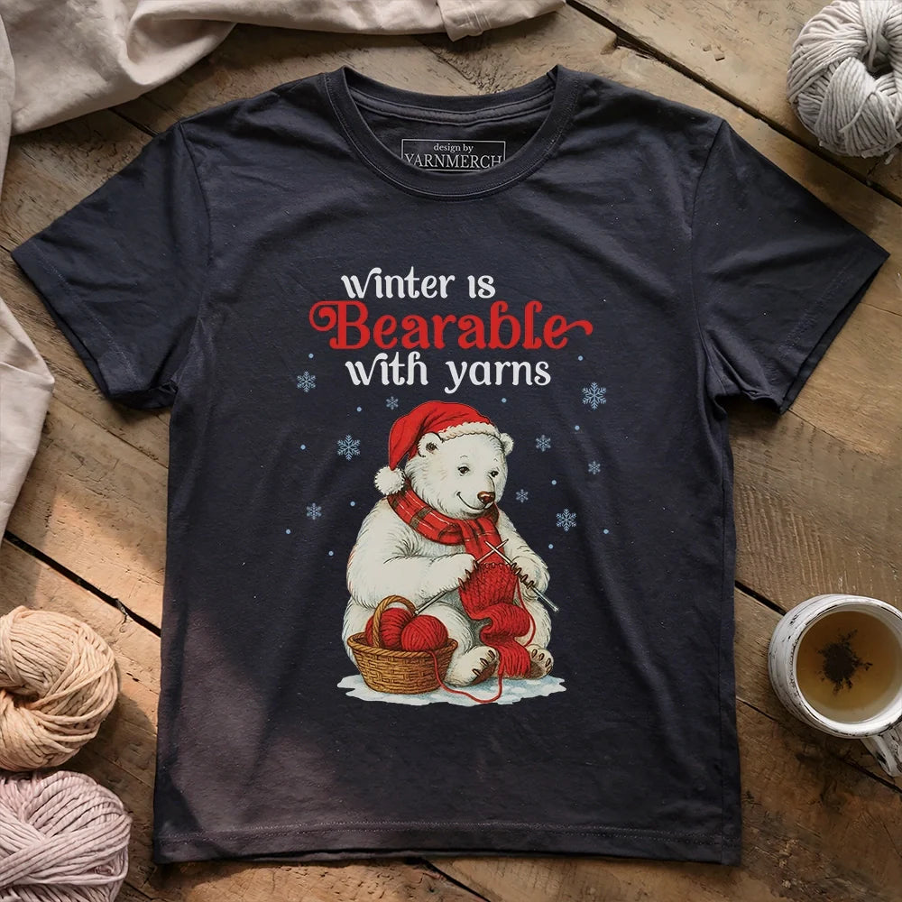 Bearable With Yarns T-shirt