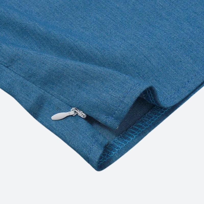 Bow Plunge Neck Top
