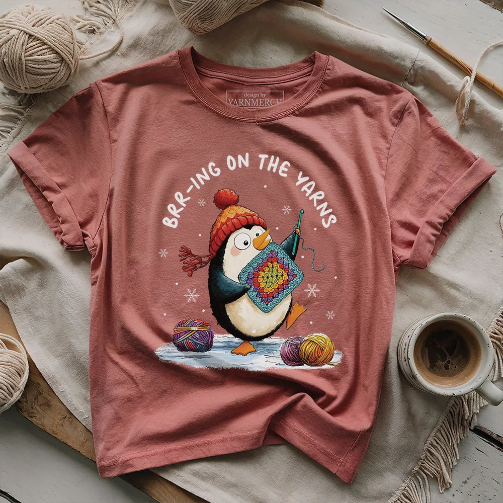 Brr-ing On The Yarns T-shirt