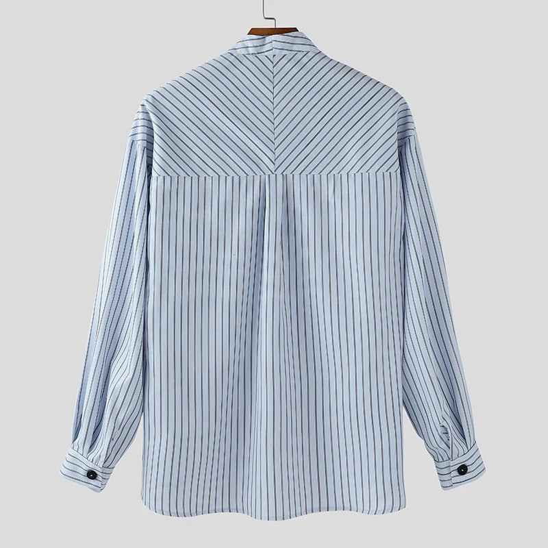 Button Up Striped Shirt