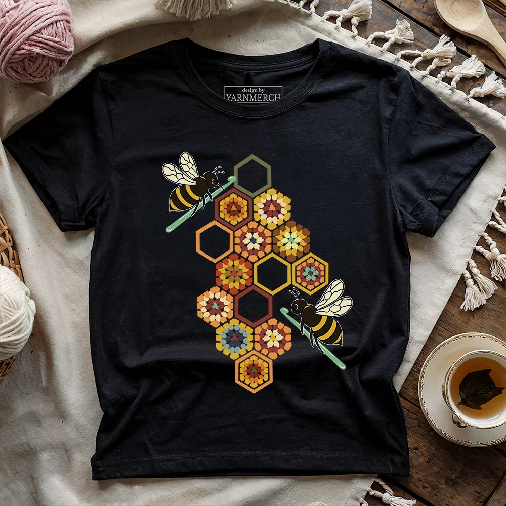 Crochet Bees T-shirt