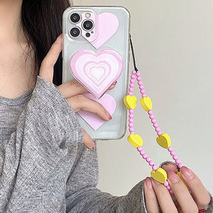 Danish Pastel Heart iPhone Case
