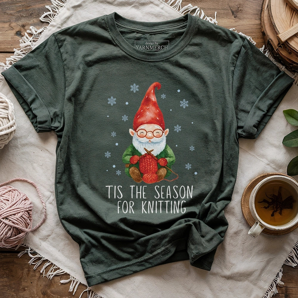 Gnome Knitter T-shirt
