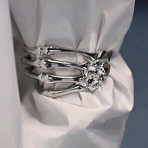 Goth Skeleton Hand Accessory