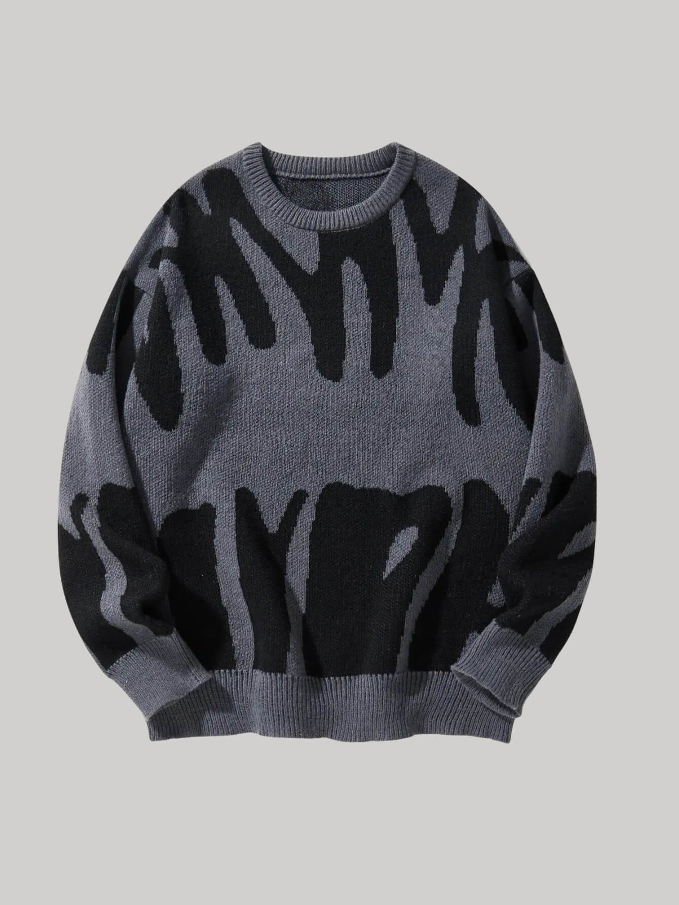 Graphic Pullover Sweater