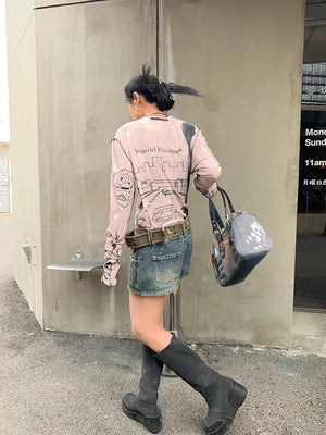 Grunge Harajuku Top