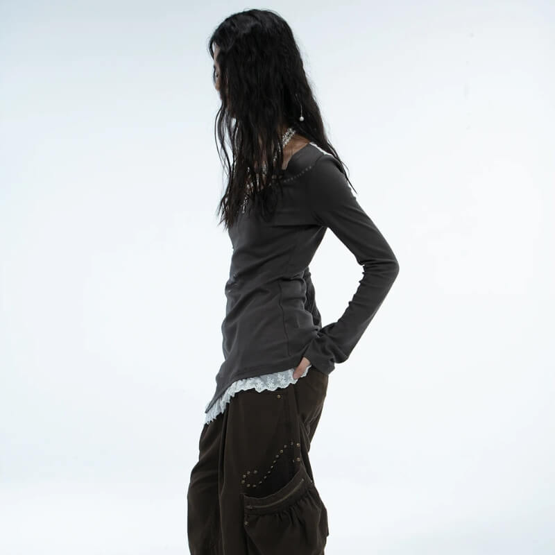 Grunge Patchwork Tee