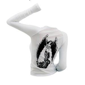 Grunge Angel Back Top