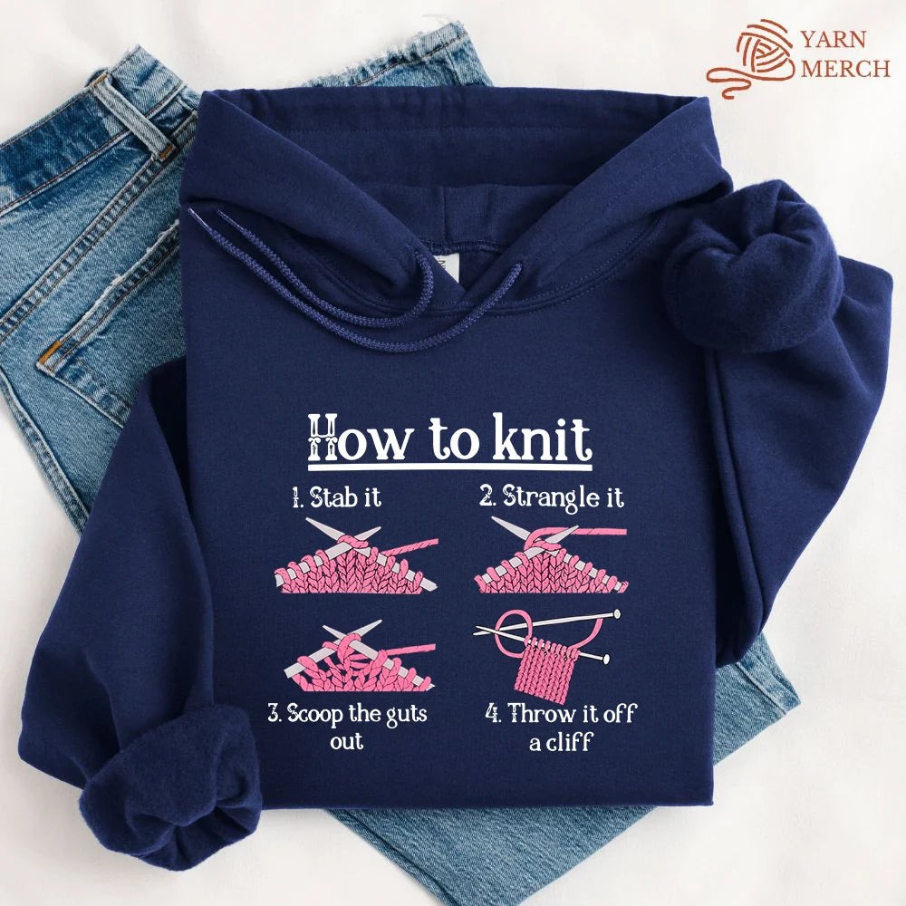 How To Knit Hoodie