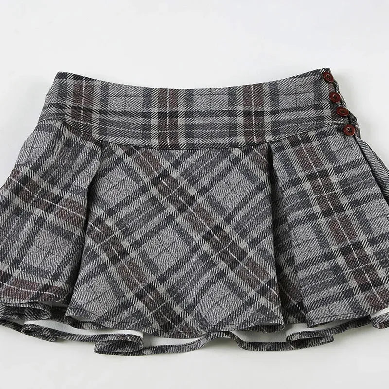 Low Rise Mini Skirt