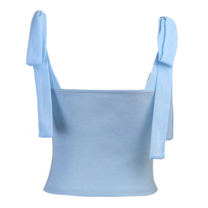 Morning In Paris Bow Tie Top