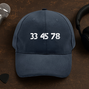 33-45-78 RPM Turntable Cap