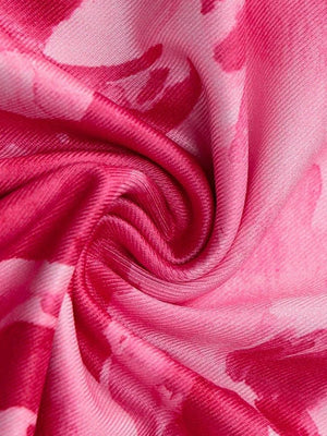 Rose Halter Neck Midi Dress