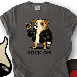 Dog Rock On T-Shirt