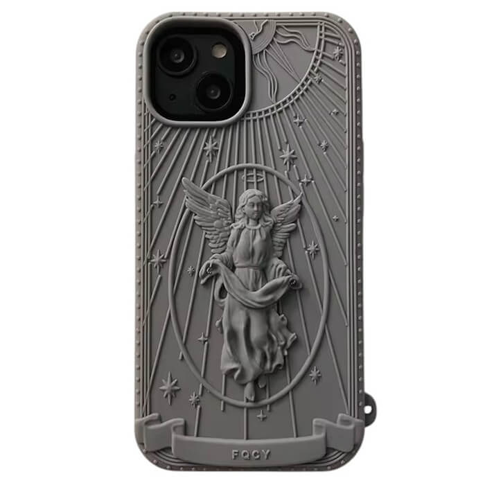 Angel Statue iPhone Case