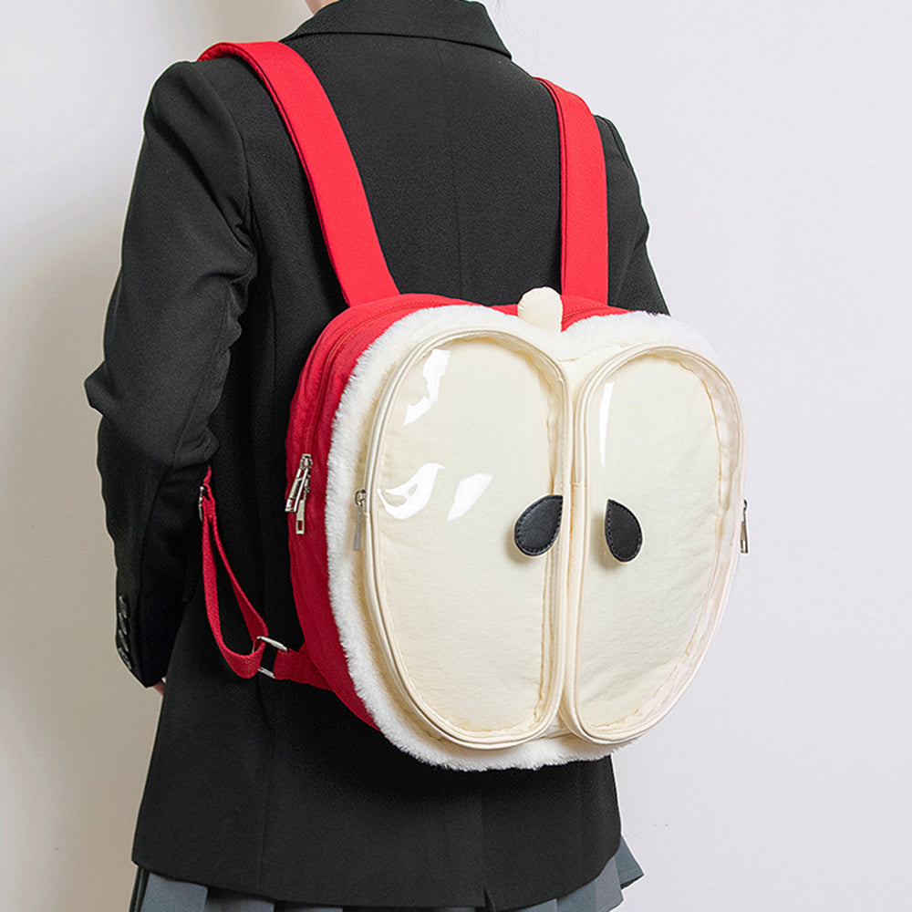 Apple-Shaped Backpack
