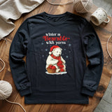 Bearable With Yarns Long Sleeve T-shirt