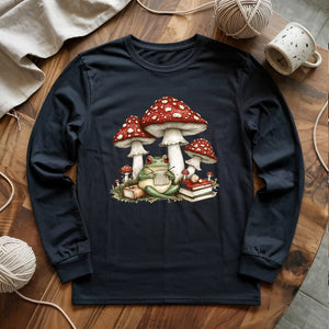 Knitting Frog Long Sleeve T-shirt