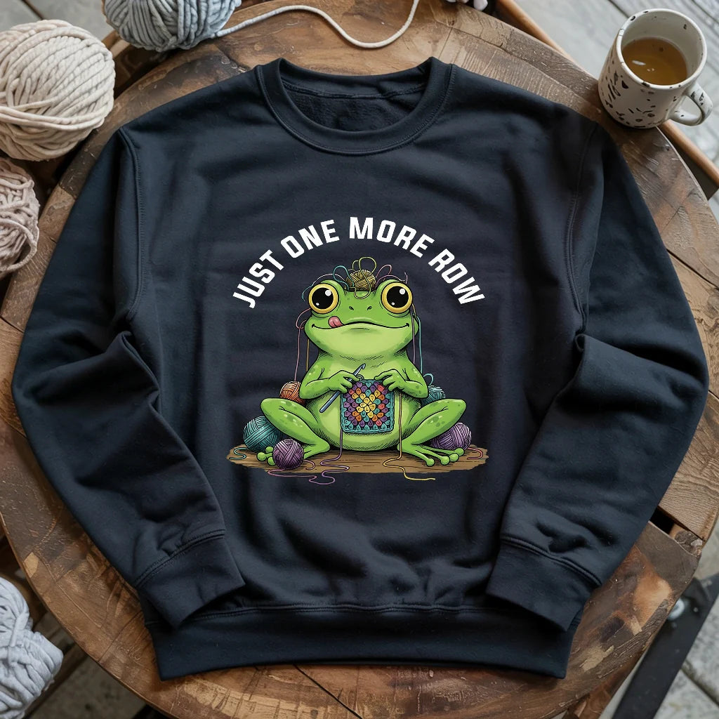 One More Row Frogging Sweatshirt