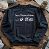 Simple Crocheter Sweatshirt