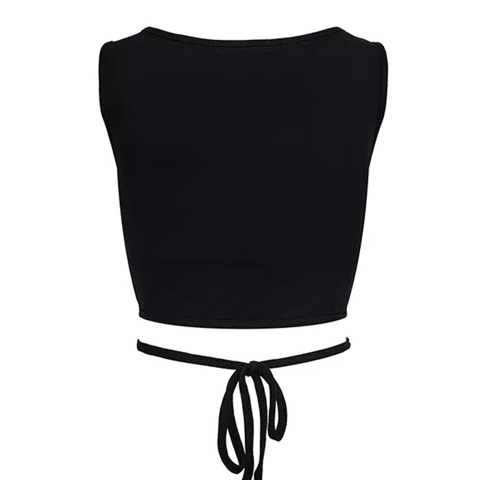 She's a Danger Cutout Crop Top