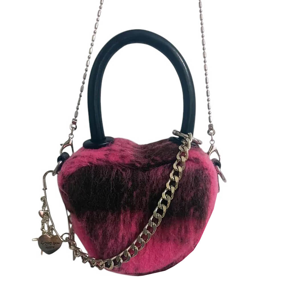 Emo Phase Heart-Shaped Bag