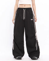 Blokette Side Stripe Wide-Leg Trousers