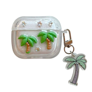 Coconut Girl Palm AirPods Case