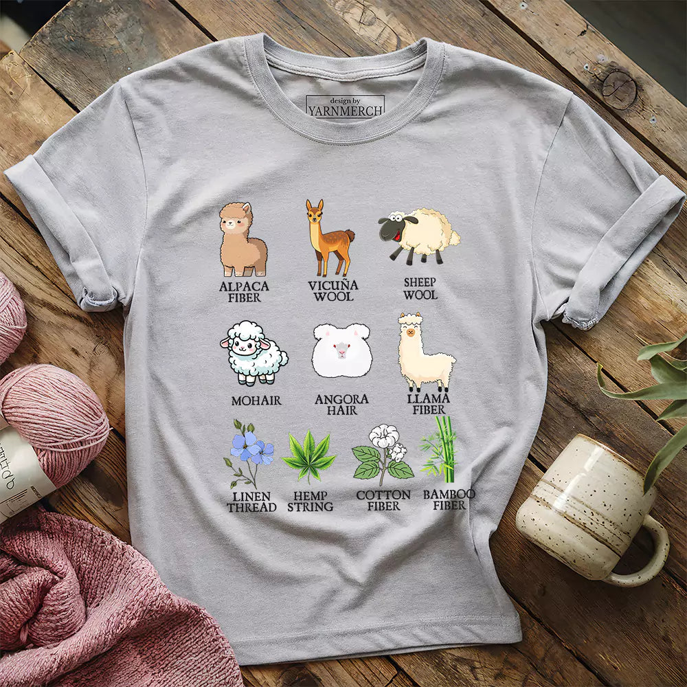 Flora Fauna Fiber T-shirt