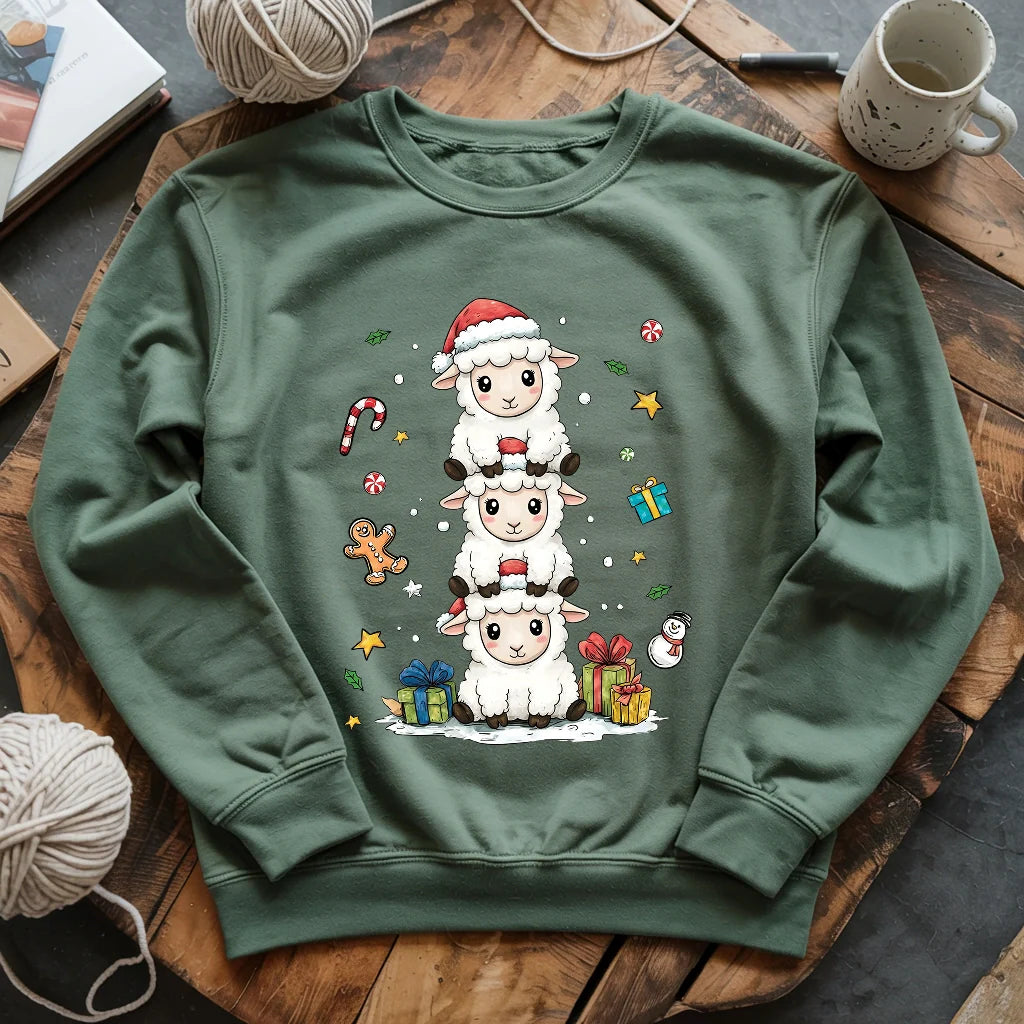 Woolly Christmas Tower Sweatshirt